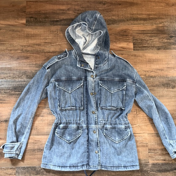 Denim American Eagle utility jacket - Picture 1 of 3
